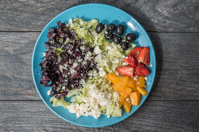 Vegetable Salad With Meat